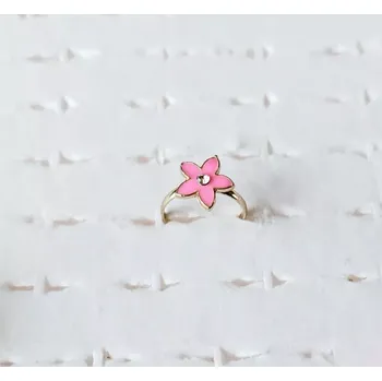 Prsten Nastavitelný prstýnek - ZLATÝ 52 - (S) (Značka: ZHEJIANG)