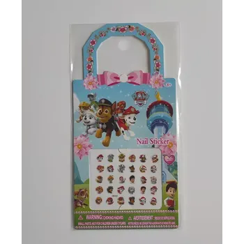 Nálepky na nehty - TLAPKOVÁ PATROLA 2 (Značka: TAKARA TOMY)