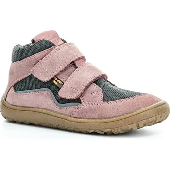 Dívčí tenisky Froddo G3110254-6 Grey/Pink kotníkové barefoot boty Velikost boty (EU): 24, Vnitřní délka boty: 155, Vnitřní šířka boty: 64