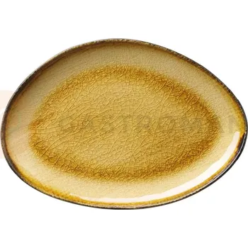 Talíř Talíř s nepravidelným tvarem, 270x190 mm | FINE DINE, Topaz