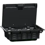 Podlahová krabice L plastová 8mod. 45x45