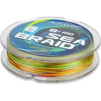 SAENGER Aquantic šňůra osmipramenná MC Sea-Braid 0,13 mm/300 m multicolor
