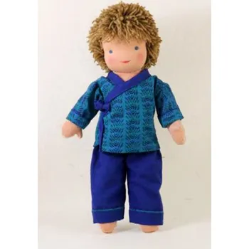 Panenka Dolls4Tibet Tibetská hadrová panenka přátelství Max