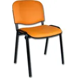 Konferenční židle ISO eko-kůže Oranžová D20 EKO