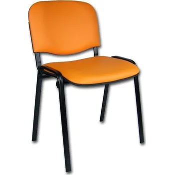 Konferenční židle ISO eko-kůže Oranžová D20 EKO
