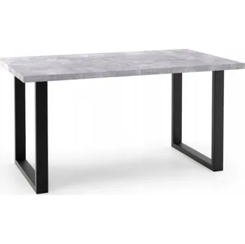 Jídelní stůl T-TABLE Bolo beton/černá