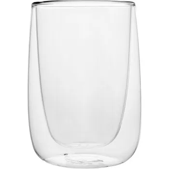 Florina Dvoustěnné skleničky transparentní 2x250 ml, 8x11 cm 2 x 250 ml