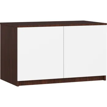 Nábytek Nástavba na skříň S90 - wenge/bílá