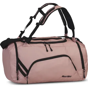 Cestovní taška Bestway Taška-batoh College - růžová 32l