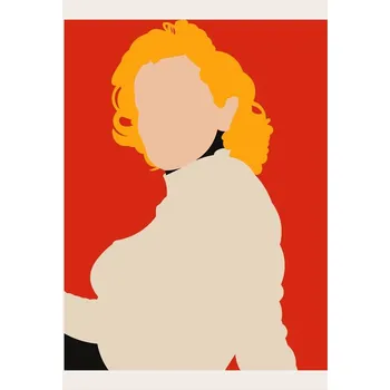 Plakát Plakát, Obraz - Marilyn Monroe Minimalist Pop Art, Retrodrome