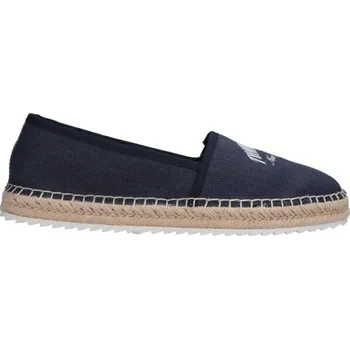 Dámské baleríny Dámské espadrilky Tommy Hilfiger TJW VARSITY ESPADRILLE 38 Tmavě modrá, Béžová, Bílá