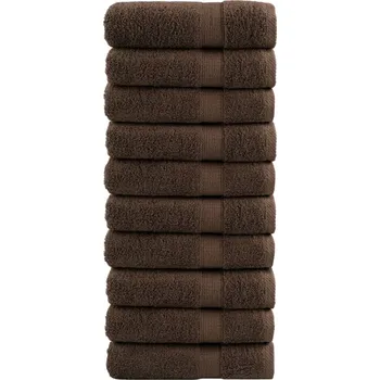 Utěrka Prémiové osušky SOLUND 10 ks hnědé 100x150 cm 600 g/m² IM_137241