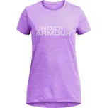 Dětské Tričko s krátkým rukávem UNDER ARMOUR UA G TECH TWIST WDMK LOGO SS 1386858-525 – Fialová 160-170