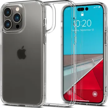 Pouzdro na mobilní telefon KRYT SPIGEN ULTRA HYBRID IPHONE 14 PRO FROST CLEAR