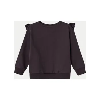 Dívčí mikina NAME IT Mikina Luva 13232134 Fialová Regular Fit 110