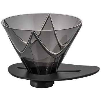 Kávovar Hario One Pour Dripper Mugen V60, plastový, černý
