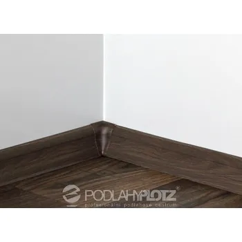 soklová lišta Obvodová lišta LM 55 k vinylu PLANK IT / 55x26x2500mm