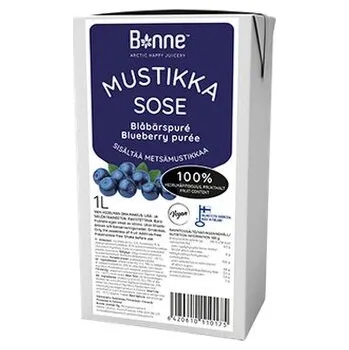 Ovocné pyré 100% Borůvka 1l - Bonne