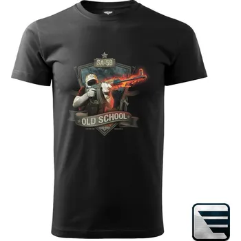 MARS & ARMS tričko s potiskem SA 58 Stará škola samopal vz.58 Velikost: 3XL