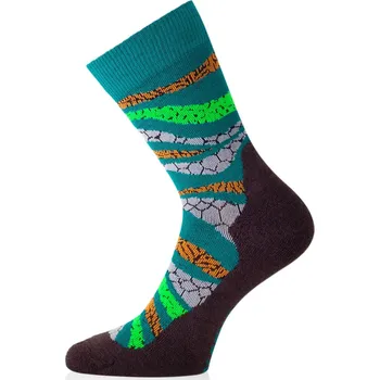 Pánská móda Lasting merino ponožky WLF zelené - Zelená 667 / (38-41) M / Zelená