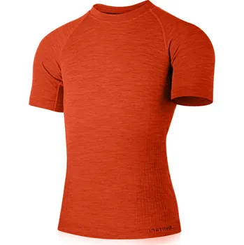 Pánské tričko MABEL pánské merino triko - Oranžová 2160 / S/M / Oranžová