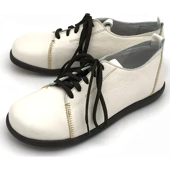 Dámské polobotky Dámské kožené polobotky 40 YVAN M004 CLAMP bílé Barva: Bílá, Velikost: 41