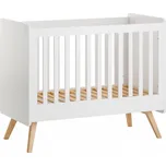 Dětská postýlka Vintage 60x120 cm, bílá