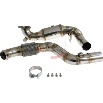 Výfukový systém Downpipe s náhradou katalyzátoru TurboWorks Mercedes A-Klasse W176 A180/A200/A220/A250 M270 (12-18)