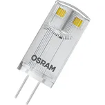 OSRAM LED žárovka s paticí G4 0,9W 827, sada 2 kusů