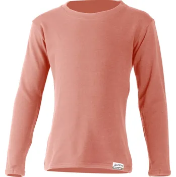 SNOPY dětská merino mikina - Losossová 3333 / 130 / Losossová