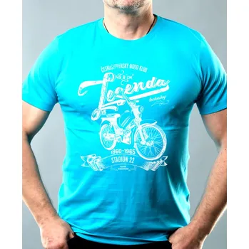 Pánská móda Stadion 22, LEGENDY TECHNIKY, v1 - Pánské tričko Basic - Nejoblíbenější - L