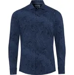 Pure by Hatico Košile Pure Slim Fit "Functional" navy velikost: 40, délka rukávu: dlouhý rukáv