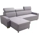 Sedací souprava Milo Mini, levá, šedá (gobi 13)