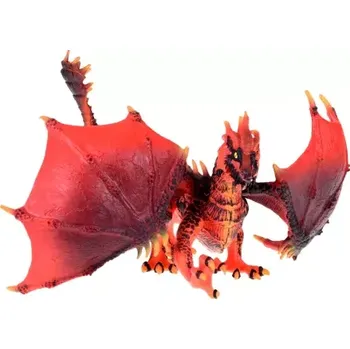 Figurka Figurka červený drak s křídly