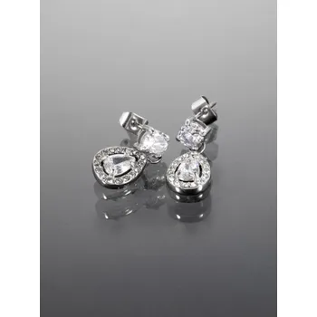 Náušnice Prosperk Náušnice z oceli zářivé kapky S3002