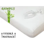 Nepromokavé prostěradlo Bamboo bílé 180x200