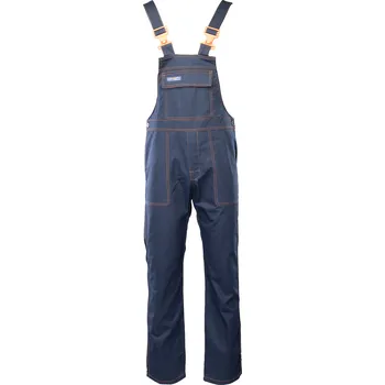 montérky POLSTAR PROFFLAM 4154 antistatické kalhoty s laclem Barva: tmavě modrá, Velikost: 58