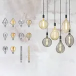 Trio Lighting LED žárovka globe E27 6W 2 700K jantar