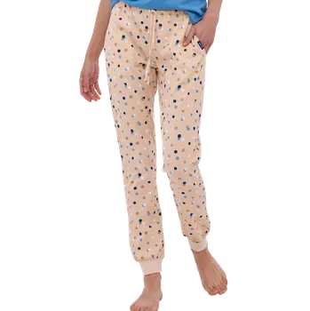 Dámská móda Dámské domácí kalhoty Cornette 909/03 S Oranžová