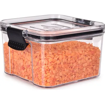 Dóza na potraviny HERMETIC | 460 ml | dóza na sypké potraviny se silikonovým těsněním Dedra