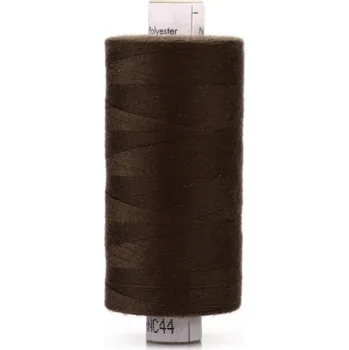 Nit Polyesterová nit Amann Aspo 120, kávová hnědá 0975, 1000 m