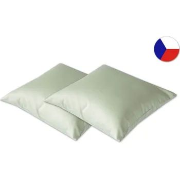 Dekorativní polštářek Saténový dekorační polštářek 40x40 EXCELLENT ORNELLA Amélia zelená