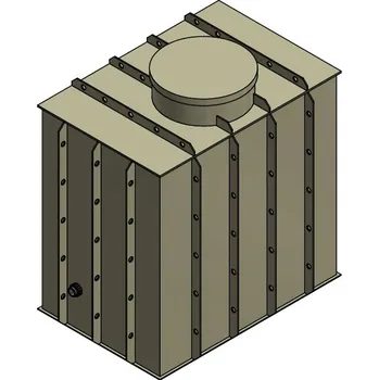 vodoměrná šachta Vodoměrná šachta 900/1200/1200 nesamonosná hranatá