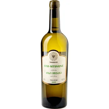 Víno Bílé víno - Kisi-Mtsvane 2023 - Tavankari - gruzínské víno, 0,75l