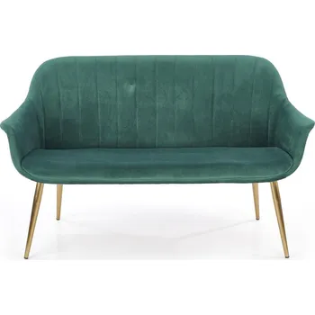 Pohovka Halmar Elegance 2 XL Sofa tmavě zelená/zlatá