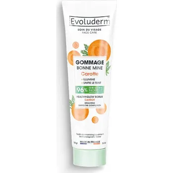 Pleťový peeling EVOLUDERM pleťový peeling MRKEV 150g