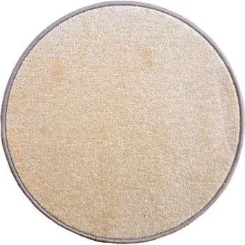 Koberec Kusový koberec ETON béžová kruh Rozměr: 67x67 cm