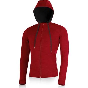 Pánská mikina KARMIN pánská merino mikina - Červená 3169 / XXL / Červená