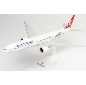 Plastikový model Herpa - Boeing B777-3F2(ER), společnost Turkish Airlines "2010s" Colors, Named "Izmir", Turecko, 1/200