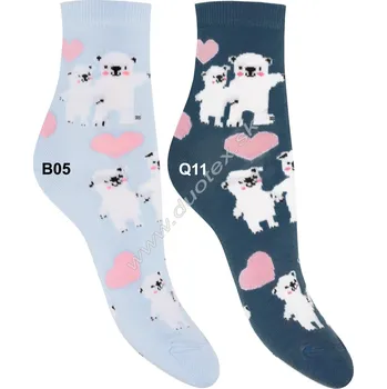 WOLA Dětské ponožky w24.01p-vz.216 Barva: Q11, Velikost: 24-26(16-17)